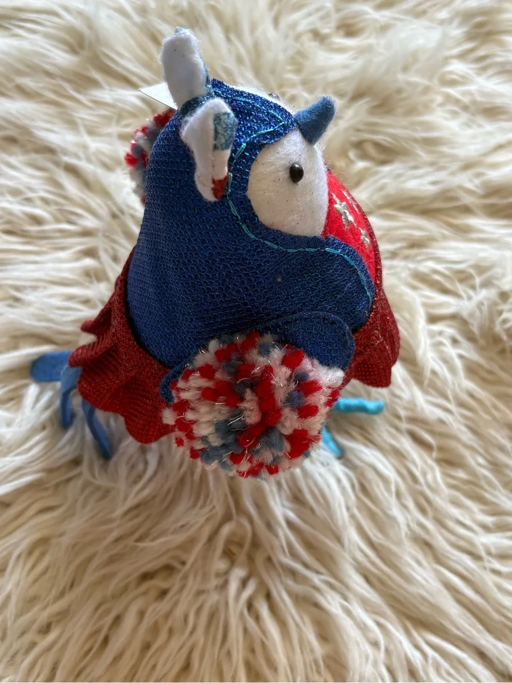 Target Sun Squad Featherly Friends Plush Bird STARLA Decor USA Patriotic Figure